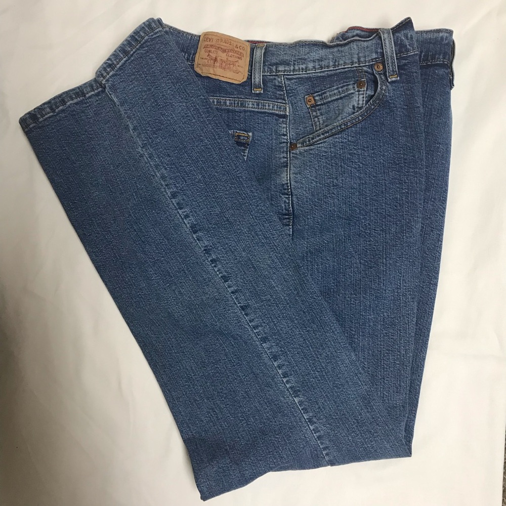 VINTAGE 2006 LEVI 550 BOOT CUT JEANS BRAZIL sz 14L EXCELLENT CONDITION